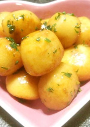 冷凍里芋のバター醤油☆お弁当に！-レシピのメイン写真