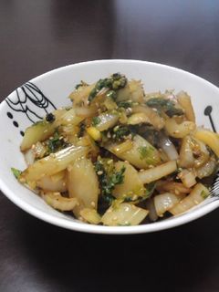 超簡単!胡麻が香るセロリのきんぴら-レシピのメイン写真