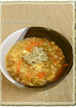 納豆みぞれキムチ汁-レシピのメイン写真