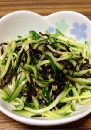 きゅうりと塩昆布あえ-レシピのメイン写真