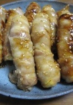 焼き豆腐の豚バラ巻-レシピのメイン写真