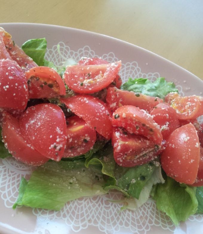 トマトのサラダ by ミューコ 【クックパッド】 簡単おいしいみんなの