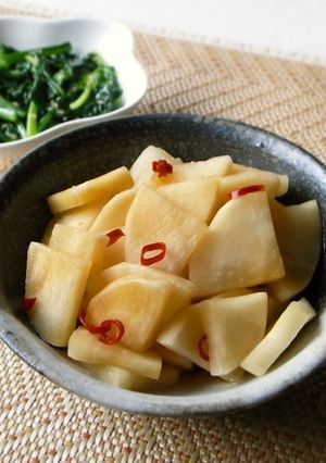 サラダ感覚でポリポリ♪大根の漬物-レシピのメイン写真