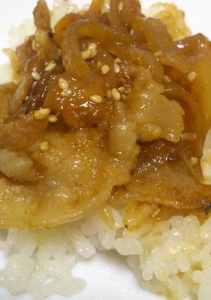 スタミナ!簡単!豚焼き肉丼-レシピのメイン写真