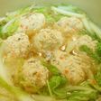 簡単鶏だんご鍋