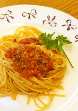 圧力鍋で作る、ごろごろお肉のボロネーゼ-レシピのメイン写真