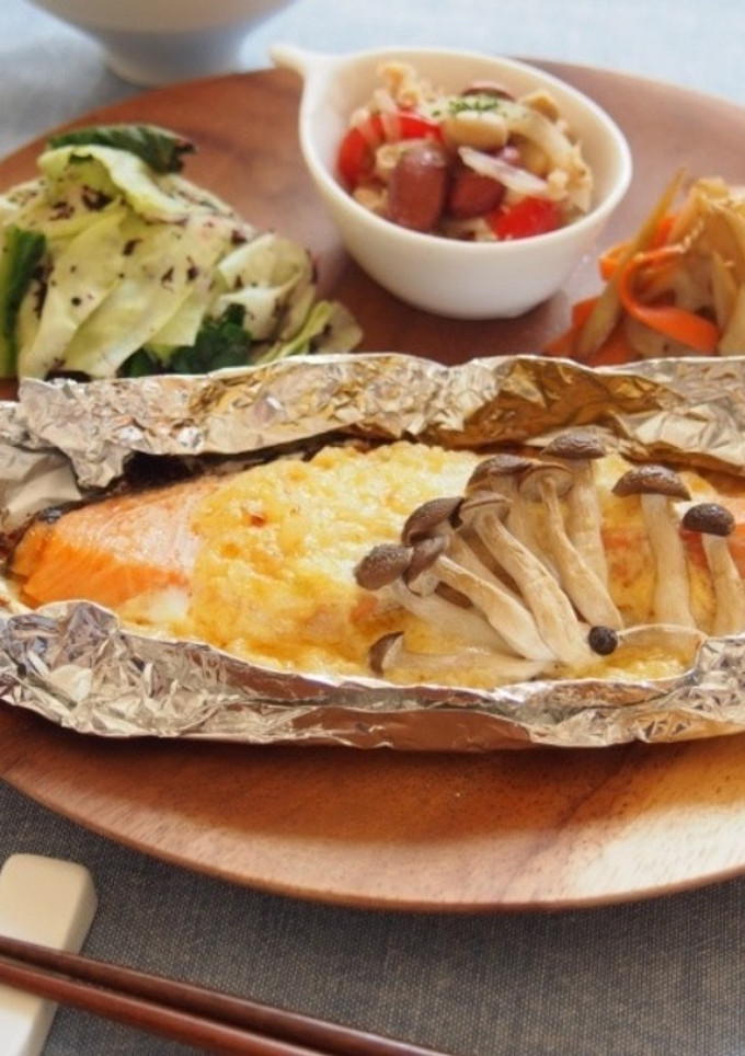 大人気☆鮭のみそマヨネーズ焼き-レシピのメイン写真