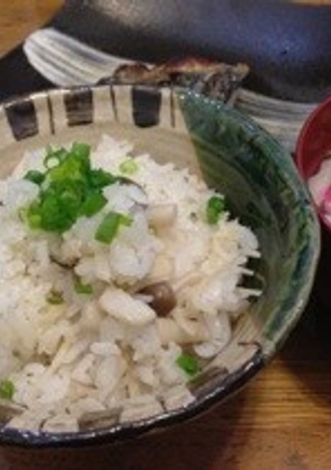 帆立とキノコの炊込みごはん-レシピのメイン写真