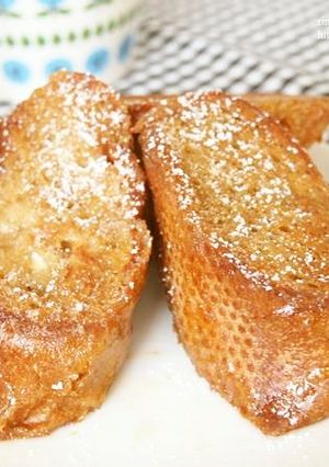 大人の♥カフェラテ塩麹フレンチトースト-レシピのメイン写真