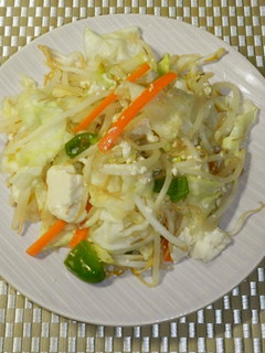 豆腐の野菜炒め-レシピのメイン写真