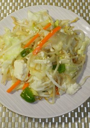 豆腐の野菜炒め-レシピのメイン写真