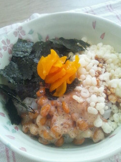 ズボラ飯♪納豆丼-レシピのメイン写真