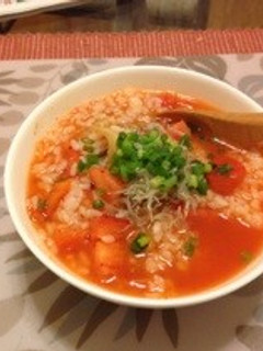 簡単キムチスープごはん-レシピのメイン写真