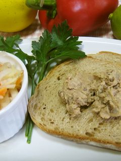 超簡単レバーペースト❤カナッペ、前菜にも-レシピのメイン写真