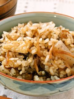 しょうが入り昆布佃煮の簡単炊き込みご飯-レシピのメイン写真