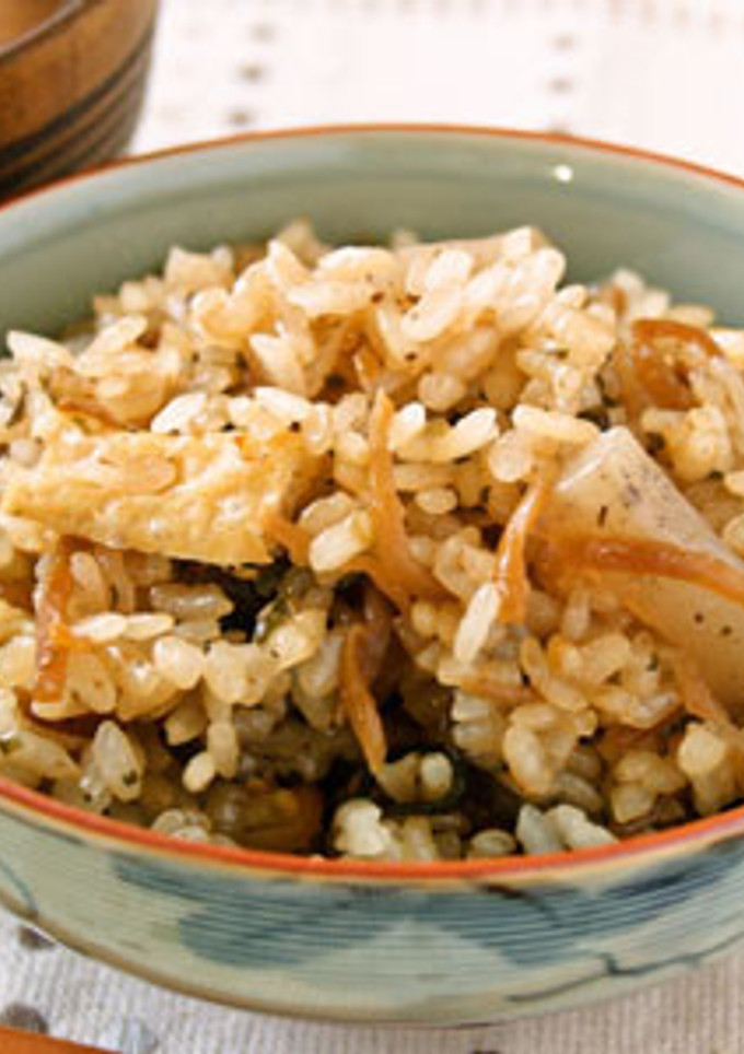 しょうが入り昆布佃煮の簡単炊き込みご飯-レシピのメイン写真