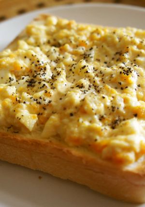 とろける♬たまごトースト-レシピのメイン写真