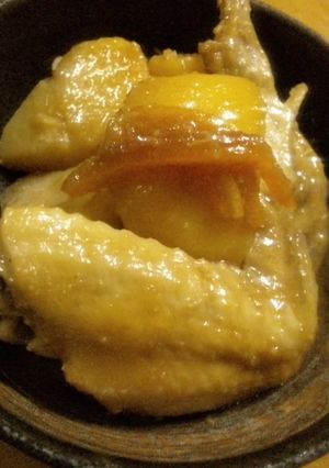鶏のゆずジャム煮-レシピのメイン写真