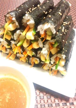 中毒性ある麻薬キンパ(韓国海苔巻き)-レシピのメイン写真