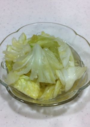 カレー、ハヤシにぴったりキャベツの酢漬け-レシピのメイン写真