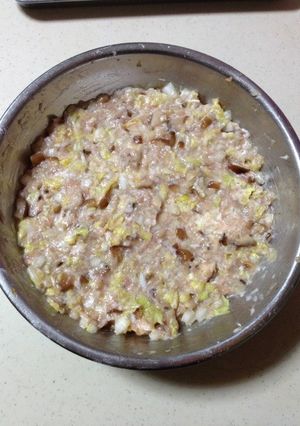 白菜と椎茸で餃子のタネ★簡単-レシピのメイン写真