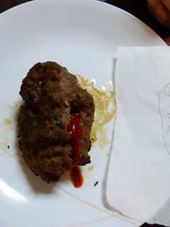 ジョジョ飯 石仮面ハンバーグ-レシピのメイン写真