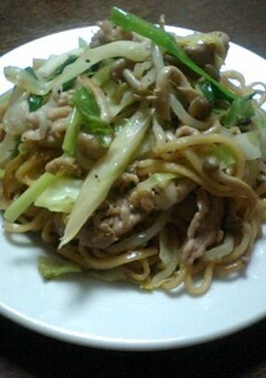 焼きそば アンチョビしょうゆ味-レシピのメイン写真