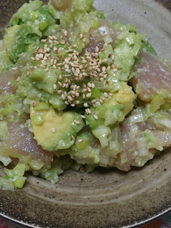 刺身を塩麹で!混ぜるだけ簡単!!-レシピのメイン写真