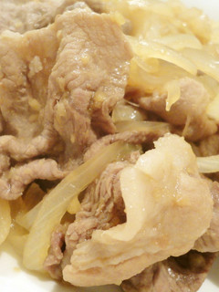 玉ねぎたっぷり!豚肉のショウガ焼き-レシピのメイン写真