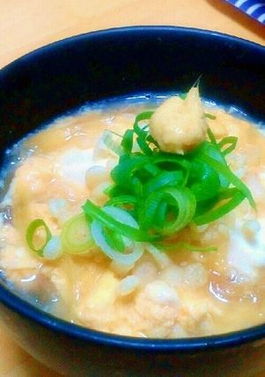 あったか♡たぬき豆腐 卵とじ-レシピのメイン写真