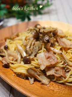 豚バラときのこのパスタ-レシピのメイン写真