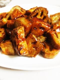 蓮根からあげ甘辛煮-レシピのメイン写真