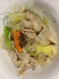 簡単っす!白菜と豚バラのほっこり炒め煮-レシピのメイン写真