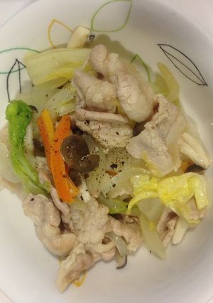 簡単っす！白菜と豚バラのほっこり炒め煮-レシピのメイン写真