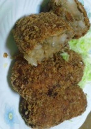 ☆簡単☆残ったカレーでカレーコロッケ-レシピのメイン写真