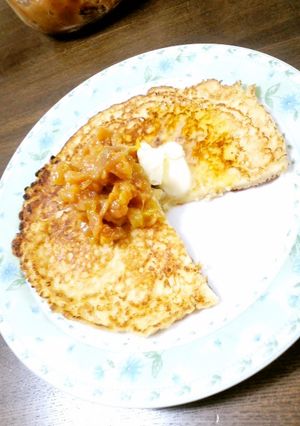 超絶☆簡単♪フレンチトースト風パンケーキ-レシピのメイン写真