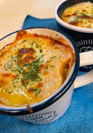 オニオングラタンスープ♡-レシピのメイン写真