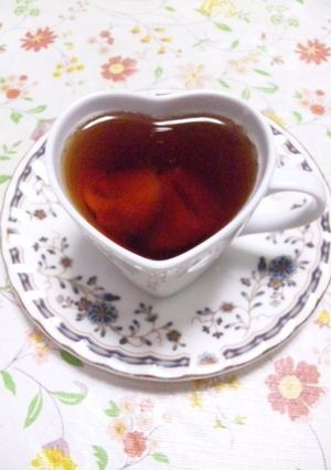 完熟柿で ほっこり癒しのティータイム♪-レシピのメイン写真