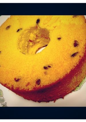 ふわふわ＊米粉カボチャシフォンケーキ-レシピのメイン写真