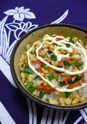 なんちゃって～カニの天ぷらもどき丼-レシピのメイン写真