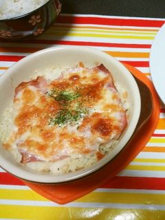ポテトとベーコンのなんちゃってグラタン-レシピのメイン写真