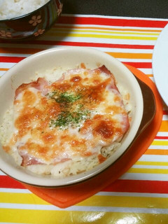 ポテトとベーコンのなんちゃってグラタン-レシピのメイン写真