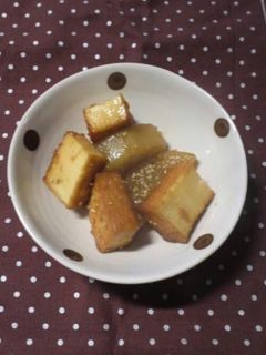 大根と厚揚げの甘辛炒め-レシピのメイン写真