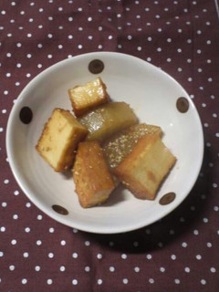 大根と厚揚げの甘辛炒め-レシピのメイン写真
