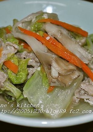 簡単！塩麹入り白菜と豚肉の重ね蒸し煮☆-レシピのメイン写真