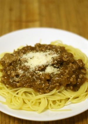 アメリカで作るミートソース-レシピのメイン写真