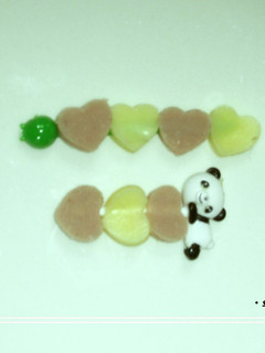 キャラ弁♪のすき間埋め♥魚ニソ&チーズ-レシピのメイン写真