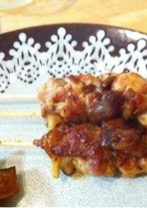 梅肉タレで焼き鳥-レシピのメイン写真