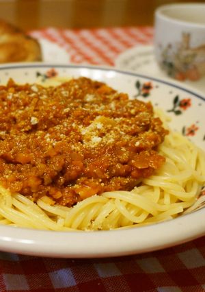 ヘルシー☆野菜たっぷりミートソース-レシピのメイン写真