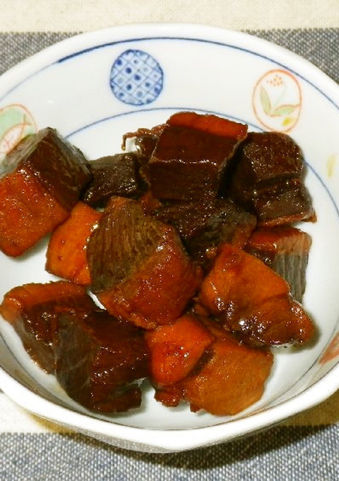 マグロ血合いの角煮（佃煮）-レシピのメイン写真